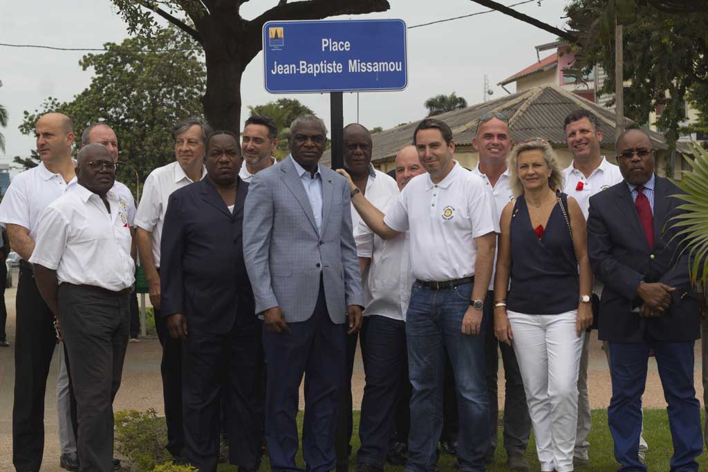 Ouverture de la place Rotary
